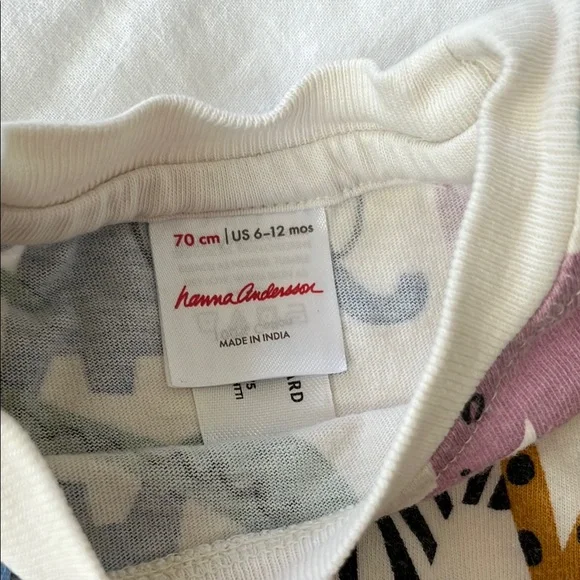 Zoo Print Hanna Andersson set - Picture 2 of 5